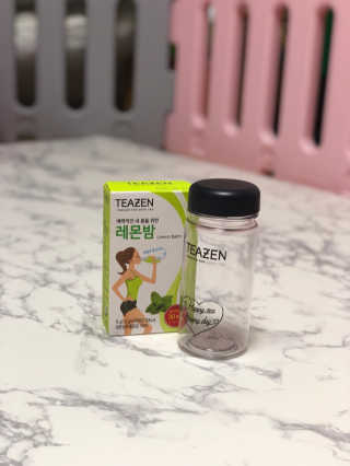 티젠 레몬밤 + 마이보틀 — 5점을 준 리뷰어가 2018년 7월 올린 사용 사진