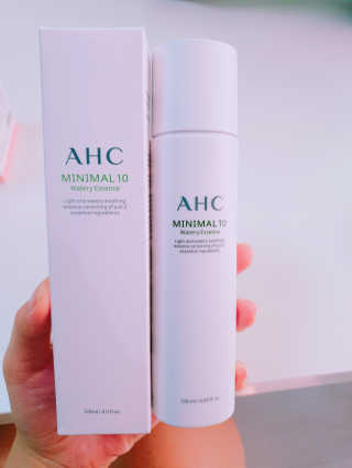 AHC 에이 에이치 씨 미니멀 10 워터리 에센스 — 3.33점을 준 리뷰어가 2018년 11월 올린 사용 사진