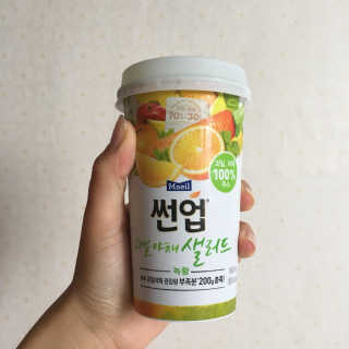 과일야채샐러드 썬업 과일야채 샐러드 3종 — 4.5점을 준 리뷰어가 2018년 7월 올린 사용 사진