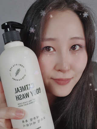 (주)에네스티 내추럴 촉촉  오트밀 바디워시 500ml — 4.5점을 준 리뷰어가 2020년 3월 올린 사용 사진