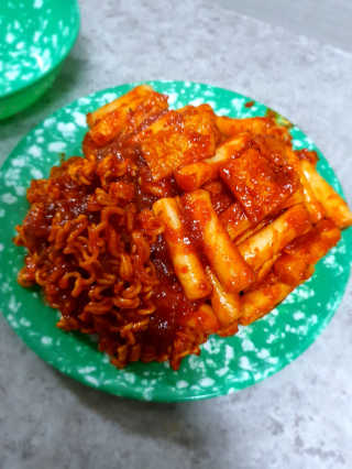 화곡미담 옛날 떡볶이 — 5점을 준 리뷰어가 2020년 3월 올린 사용 사진