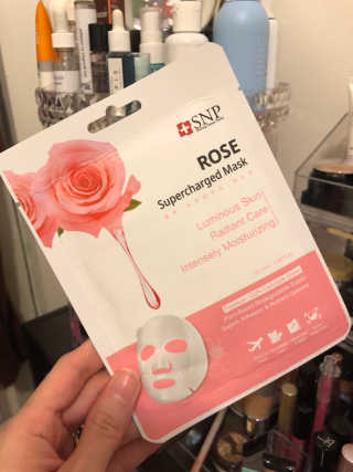 SNP Supercharged Mask_Rose Centifoli Flower — 5점을 준 리뷰어가 2019년 1월 올린 사용 사진