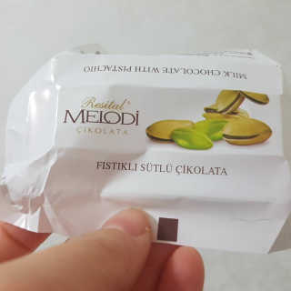 멜로디 피스타치오 초콜릿 25개입 550g — 5점을 준 리뷰어가 2017년 11월 올린 사용 사진