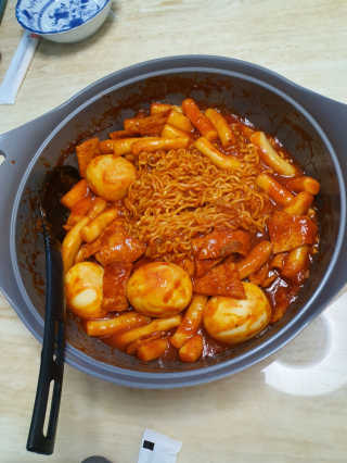 화곡미담 옛날 떡볶이 — 5점을 준 리뷰어가 2020년 2월 올린 사용 사진
