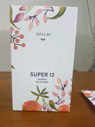 쥴라이Jullai 슈퍼 12 바운스 오일 인 마스크 — 4점을 준 리뷰어가 2019년 7월 올린 사용 사진