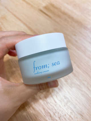 델라루즈 코스메틱 from; sea 수딩크림 — 5점을 준 리뷰어가 2020년 3월 올린 사용 사진