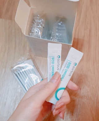 소버스 장건강 신바이오틱스 — 5점을 준 리뷰어가 2020년 2월 올린 사용 사진