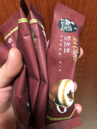 (주)쟈뎅 쟈뎅 까페모리 핫초코 50개입 — 5점을 준 리뷰어가 2017년 12월 올린 사용 사진