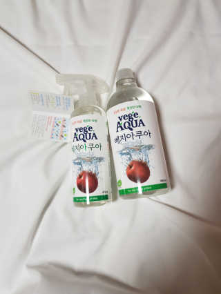 베지아쿠아 475ml + 리필 1000ml 1Set — 5점을 준 리뷰어가 2019년 10월 올린 사용 사진