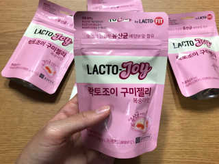 락토조이 구미젤리 복숭아맛 — 4.5점을 준 리뷰어가 2019년 10월 올린 사용 사진