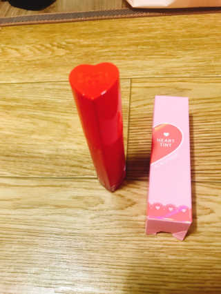 [블랙루즈] 컬러 락 하트 틴트 1+1 — 5점을 준 리뷰어가 2019년 8월 올린 사용 사진