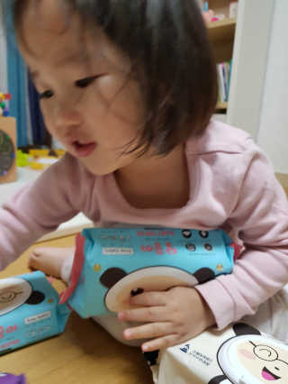 달곰이 물티슈 — 4점을 준 리뷰어가 2019년 3월 올린 사용 사진