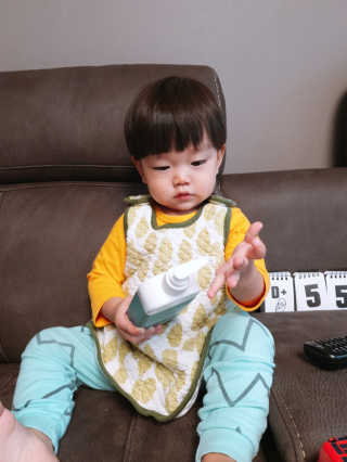 엄마프움 시알릴락토스 오가닉 샴푸앤바스 — 5점을 준 리뷰어가 2019년 10월 올린 사용 사진