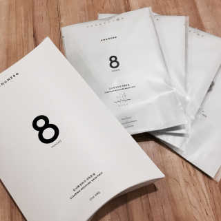 누메로 8 클리어링 모이스처 마스크팩 — 4.5점을 준 리뷰어가 2016년 12월 올린 사용 사진