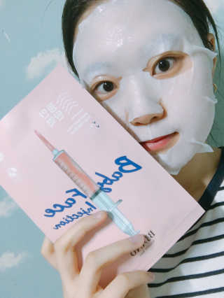 바노바기 코스메틱 바노바기 인젝션 마스크 (10매입) — 3.5점을 준 리뷰어가 2017년 4월 올린 사용 사진