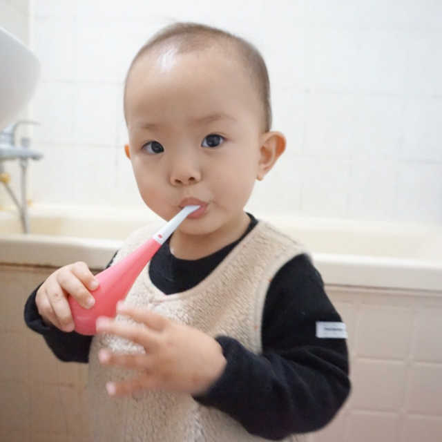 링크 유아/어린이 오뚝이 캐릭터칫솔 리뷰 사진