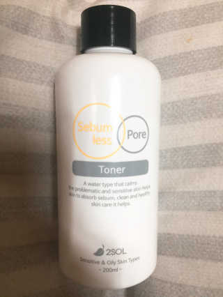 이솔화장품 이솔 세범 리스 포어 토너 200ml — 3.83점을 준 리뷰어가 2018년 8월 올린 사용 사진