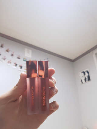 [블랙루즈] 에어 핏 벨벳 틴트3 택1+랜덤1 — 5점을 준 리뷰어가 2019년 3월 올린 사용 사진
