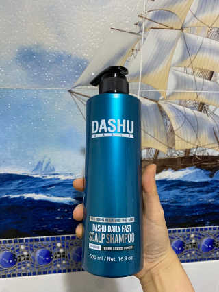 다슈코리아 다슈 데일리 패스트 한방 두피 샴푸 500ml — 5점을 준 리뷰어가 2020년 2월 올린 사용 사진