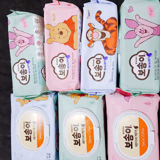 보솜이 아기물티슈 베이비케어 푸에디션 캡 74매 10입 — 5점을 준 리뷰어가 2019년 4월 올린 사용 사진