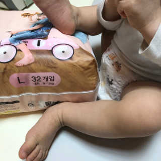 보솜이 액션핏 팬티형 — 5점을 준 리뷰어가 2019년 3월 올린 사용 사진