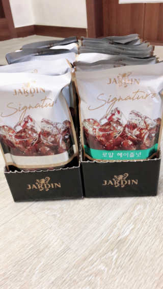 (주)쟈뎅 쟈뎅 시그니처 블랙, 헤이즐넛 230ml — 5점을 준 리뷰어가 2018년 7월 올린 사용 사진
