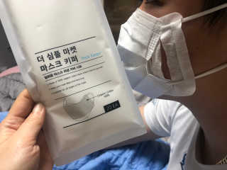 [더심플마켓] 마스크키퍼 — 5점을 준 리뷰어가 2020년 4월 올린 사용 사진