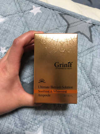 그리니프 얼티밋블레미쉬 솔루션 앰플 30ml — 4점을 준 리뷰어가 2019년 2월 올린 사용 사진