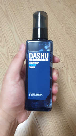 다슈코리아 다슈 맨즈 아쿠아 딥 포텐 토너 153ml — 5점을 준 리뷰어가 2019년 7월 올린 사용 사진