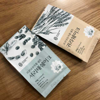 착한습관 귀리쉐이크와 서리태쉐이크 — 5점을 준 리뷰어가 2018년 8월 올린 사용 사진