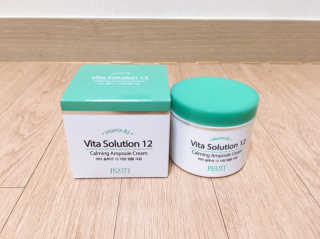 지고트 비타솔루션12 카밍 앰플 크림 100ml — 5점을 준 리뷰어가 2019년 7월 올린 사용 사진