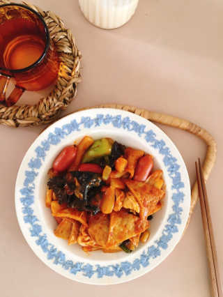땡땡쿡 쓰촨 마라 떡볶이 2인분 595g — 5점을 준 리뷰어가 2019년 10월 올린 사용 사진