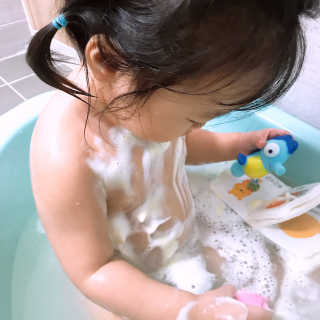꼬모조이 탱글탱글 구름 콩순이 버블바스 — 5점을 준 리뷰어가 2019년 11월 올린 사용 사진