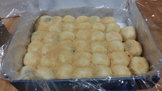 시루아네 소보로 단팥떡 리뷰 사진