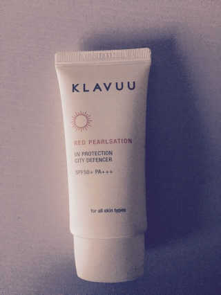 클라뷰 씨티 디펜서 SPF50 PA+++ — 3점을 준 리뷰어가 2016년 10월 올린 사용 사진