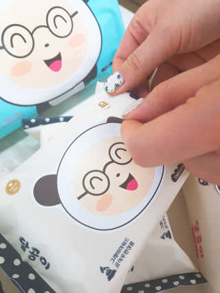 달곰이 물티슈 — 3.83점을 준 리뷰어가 2017년 9월 올린 사용 사진