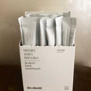 Dr.denti 닥터덴티 프레시 마우스워시 (30ea) — 5점을 준 리뷰어가 2017년 10월 올린 사용 사진