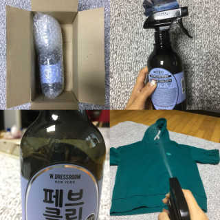 더블유드레스룸 페브클린 500ml — 4점을 준 리뷰어가 2018년 8월 올린 사용 사진