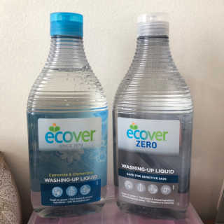 에코버 친환경 주방세제 450ml 무향+카모마일향 — 5점을 준 리뷰어가 2018년 12월 올린 사용 사진