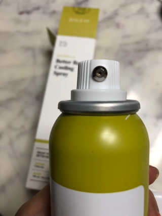 달리프 클로렐라 베러 루트 쿨링 스프레이 100ml — 4.5점을 준 리뷰어가 2019년 7월 올린 사용 사진