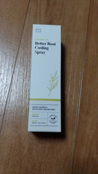달리프 클로렐라 베러 루트 쿨링 스프레이 100ml — 3점을 준 리뷰어가 2019년 5월 올린 사용 사진