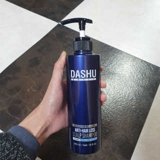 다슈코리아 다슈 데일리 단백질 한방 두피 골드 샴푸 500ml — 5점을 준 리뷰어가 2020년 2월 올린 사용 사진