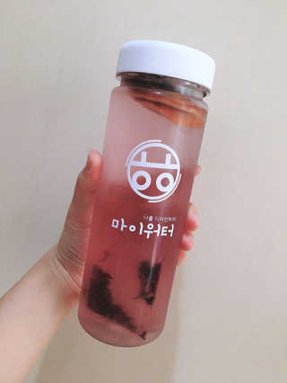 ㅎㅎ마이워터 ㅎㅎ 마이워터 과일워터팩+전용보틀_레몬오렌지 — 5점을 준 리뷰어가 2017년 9월 올린 사용 사진