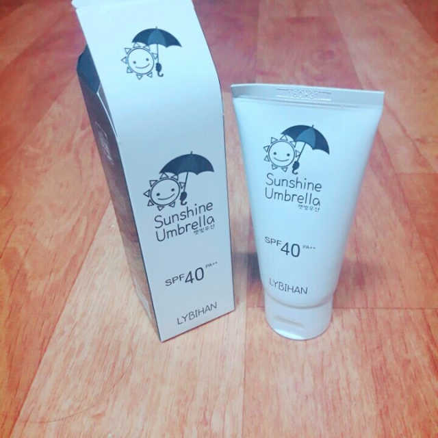 리비한 햇빛우산 멀티 크림 리뷰 사진