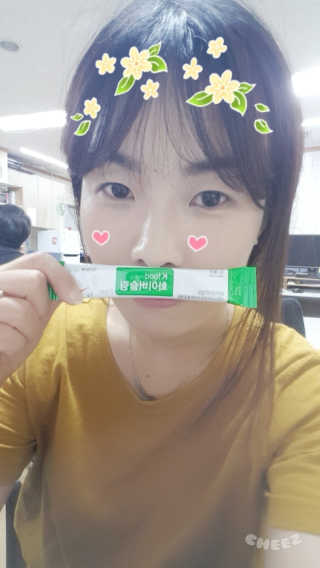 두루원 똥기사의 Kfood 화이버슬림 — 4점을 준 리뷰어가 2018년 8월 올린 사용 사진