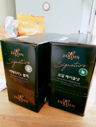 (주)쟈뎅 쟈뎅 시그니처 블랙, 헤이즐넛 230ml — 5점을 준 리뷰어가 2018년 7월 올린 사용 사진
