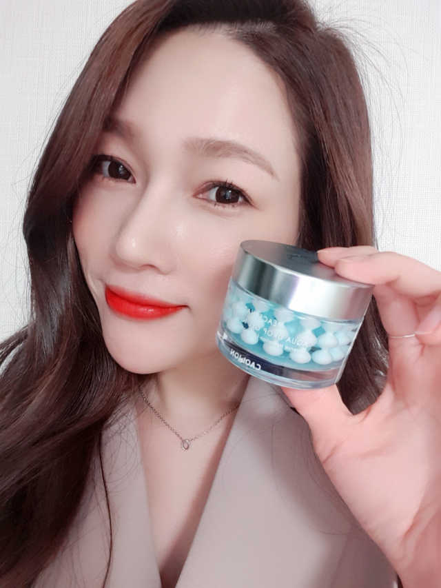 피스워터 아쿠아 드롭 겔 나이트 마스크 리뷰 사진