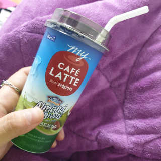 마이카페라떼 말차 아몬드브리즈 7개입 — 4점을 준 리뷰어가 2019년 11월 올린 사용 사진