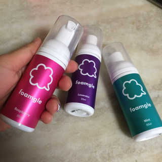 폼글 I foamgle [폼글] 거품가글 50ml 3종 - 민트, 라벤더, 라즈베리 — 4.5점을 준 리뷰어가 2019년 11월 올린 사용 사진