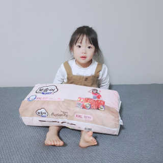 보솜이 액션핏 팬티형 — 5점을 준 리뷰어가 2019년 4월 올린 사용 사진